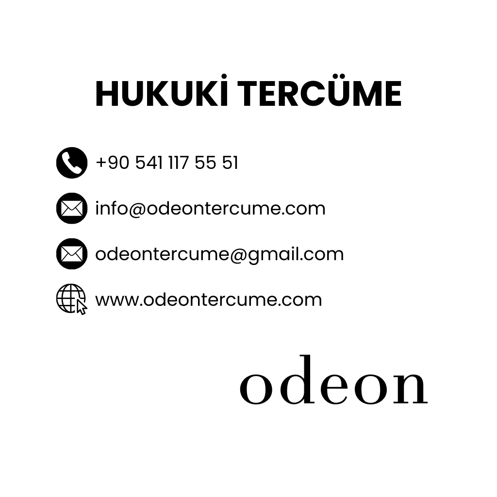 hukuki tercüme