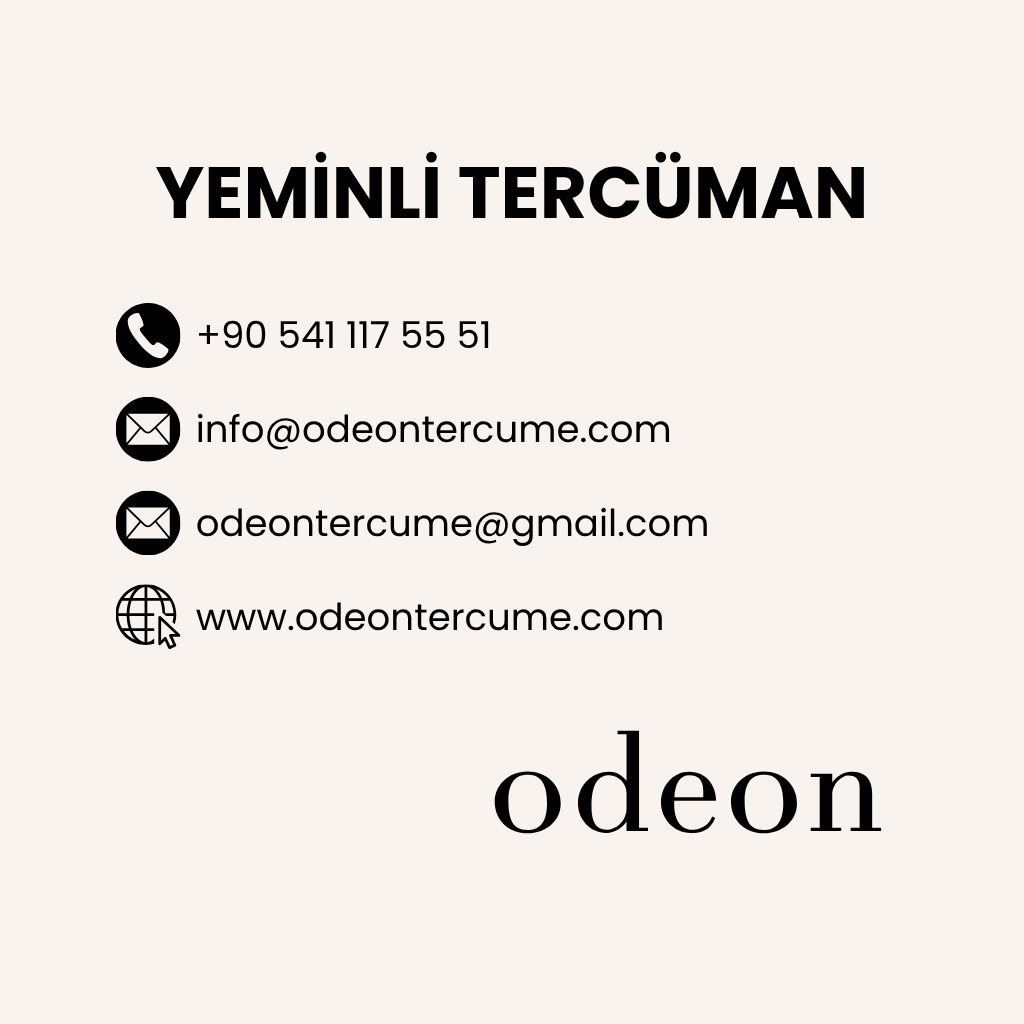 yeminli tercüman